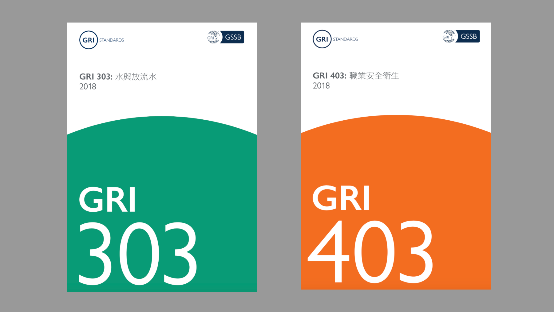 GRI 準則 2018 改版繁體中文版下載：GRI 303:2018 與 GRI 403:2018