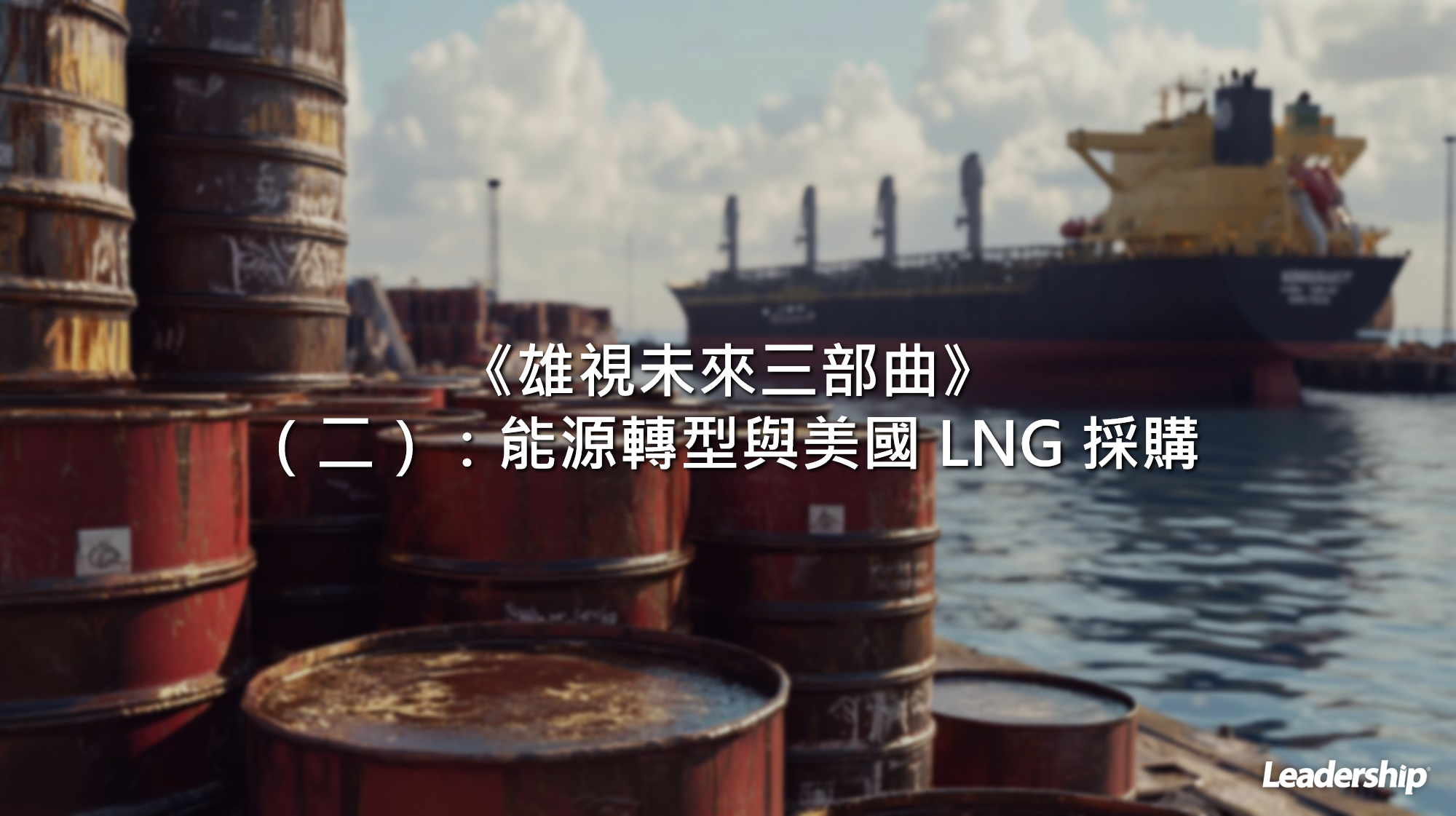《雄視未來三部曲》（二）：能源轉型與美國 LNG 採購